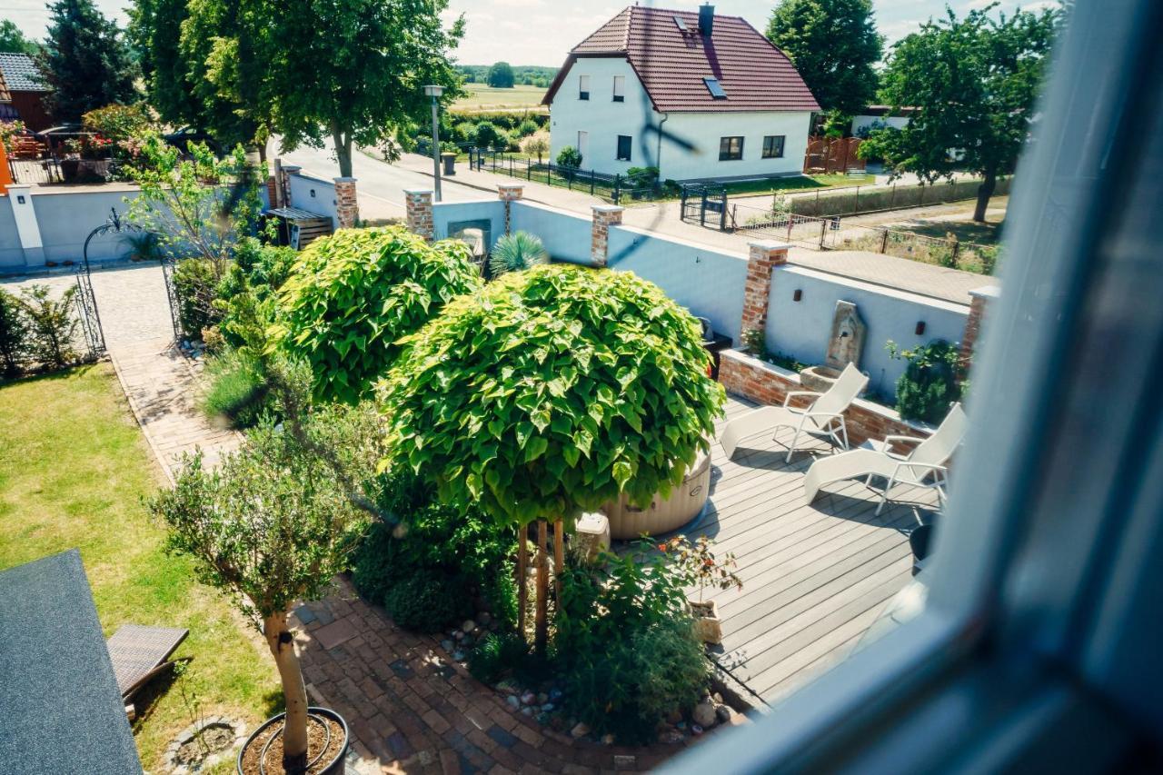 Alte Schmiede Mit Sauna, Pool Und Whirpool Im Aussenbereich Schoenstes Ferienhaus Der Lausitz Elsterheide 外观 照片