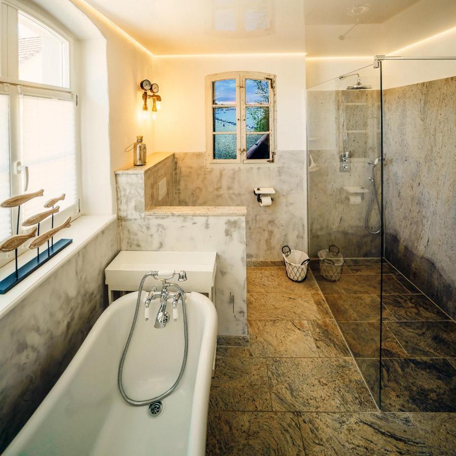 Alte Schmiede Mit Sauna, Pool Und Whirpool Im Aussenbereich Schoenstes Ferienhaus Der Lausitz Elsterheide 外观 照片