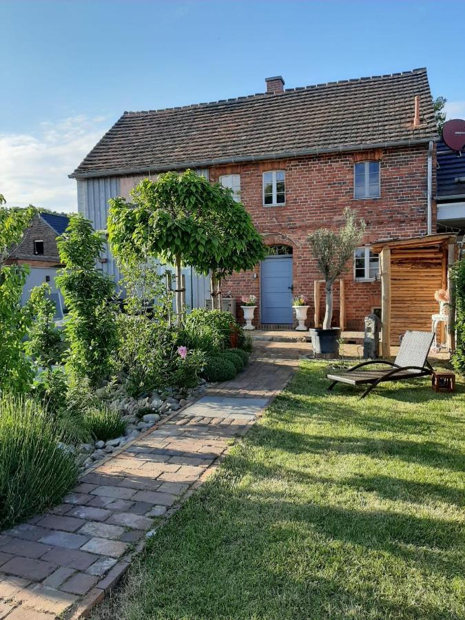 Alte Schmiede Mit Sauna, Pool Und Whirpool Im Aussenbereich Schoenstes Ferienhaus Der Lausitz Elsterheide 外观 照片